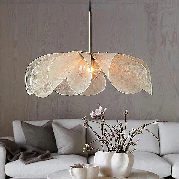 Modern Calm Nature-Inspired Chandeliers – Organic Sustainable Lighting by LINKORI