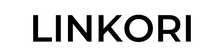 LINKORI luxury home decor brand logo, premium bedding, lighting and dining collections