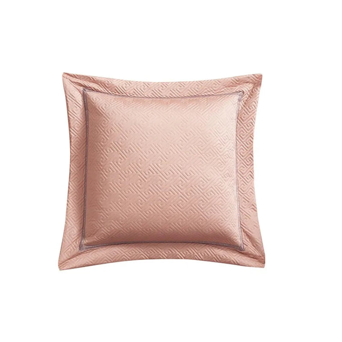 Designer blush pink floral duvet cover Egyptian cotton jacquard luxury bedding collection