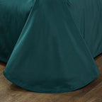 Gradiol S. Green Duvet Cover Set – 100% Egyptian Cotton, Ultra-Soft & Breathable (4-Piece Set) + FREE Gift! - LINKORI