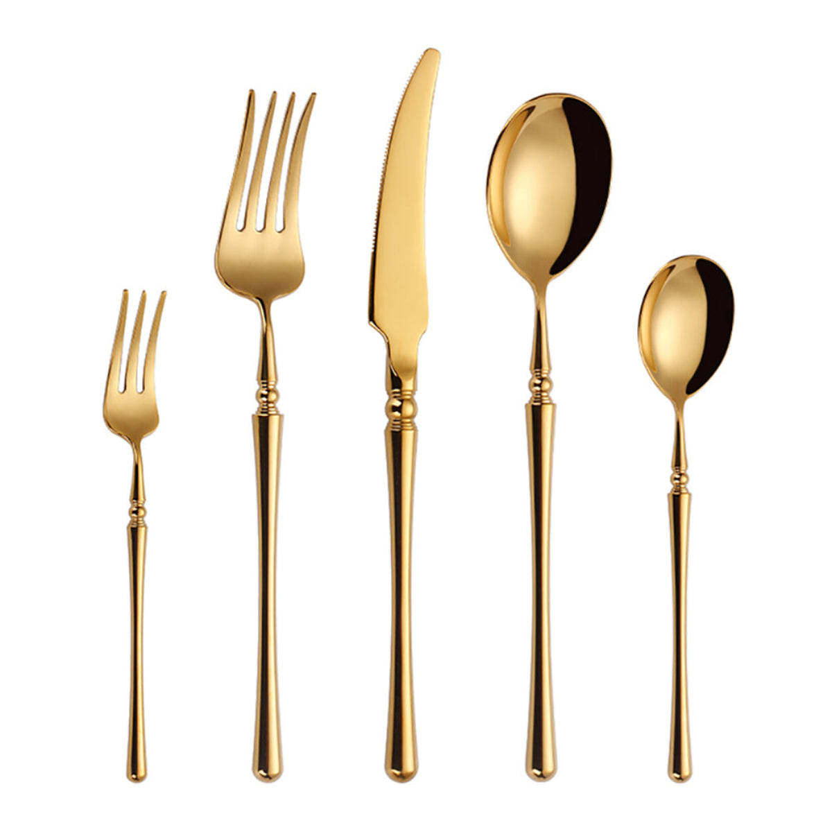 Setillo Gold Cutlery Set + FREE Gift! - LINKORI