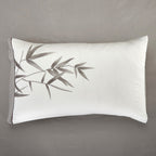 Leafline Duvet Cover Set – 100% Egyptian Cotton, Ultra-Soft & Breathable (4/7 Piece Set) + FREE Gift! - LINKORI