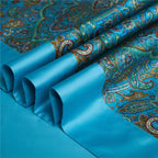 DingkaBlue Soft Duvet Cover Set – 100% Egyptian Cotton, Ultra-Soft & Breathable (4-Piece Set) + FREE Gift! - LINKORI